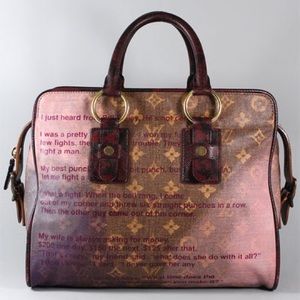 Authentic Louis Vuitton Richard Prince Jokes.